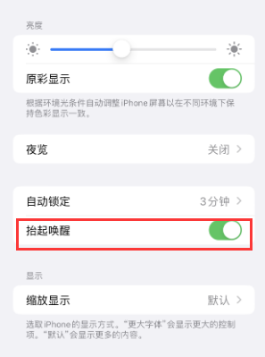 洮南苹果授权维修站分享iPhone轻点无法唤醒怎么办