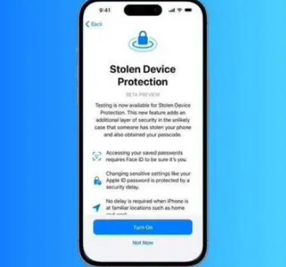 洮南苹果授权维修店分享被盗设备保护功能开启方法