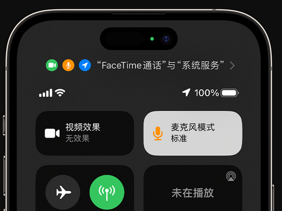 洮南苹果授权维修网点分享iPhone在通话时让你的声音更清晰 