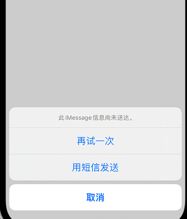 洮南apple维修iPhone上无法正常发送iMessage信息