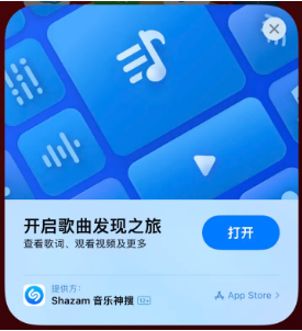 洮南苹果14维修站分享iPhone14音乐识别功能使用方法 