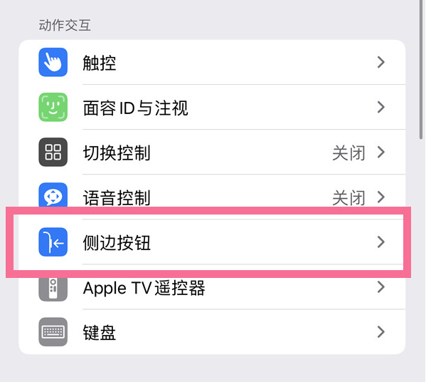 洮南苹果14维修店分享iPhone14 Plus侧键双击下载功能关闭方法 