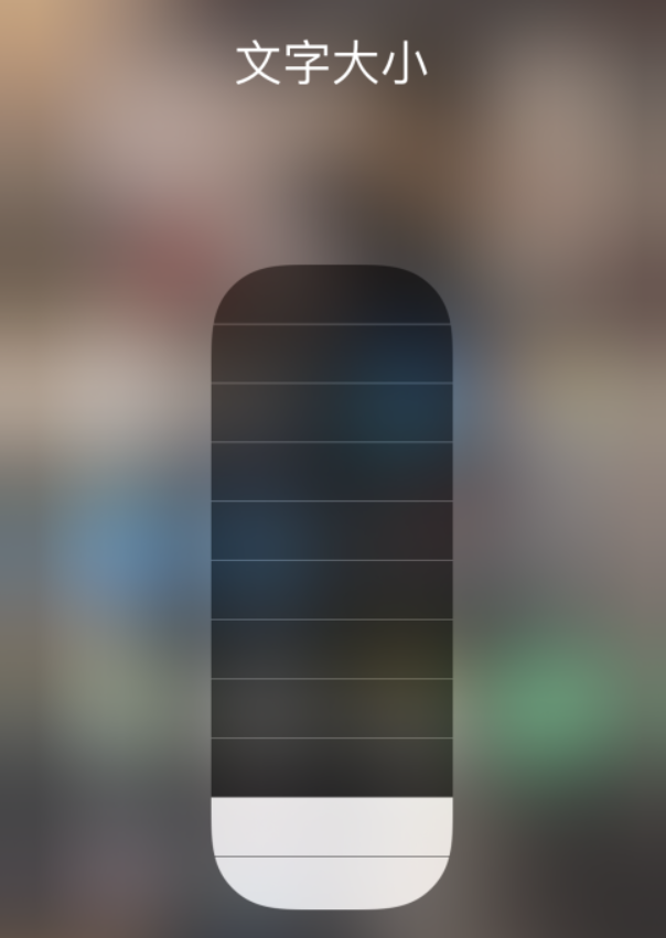 洮南苹果手机维修分享小技巧：在 iPhone 控制中心快速调节字体大小 